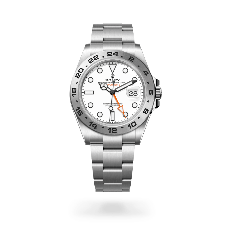 rolex explorer ii in oystersteel, m226570-0001 - ben bridge