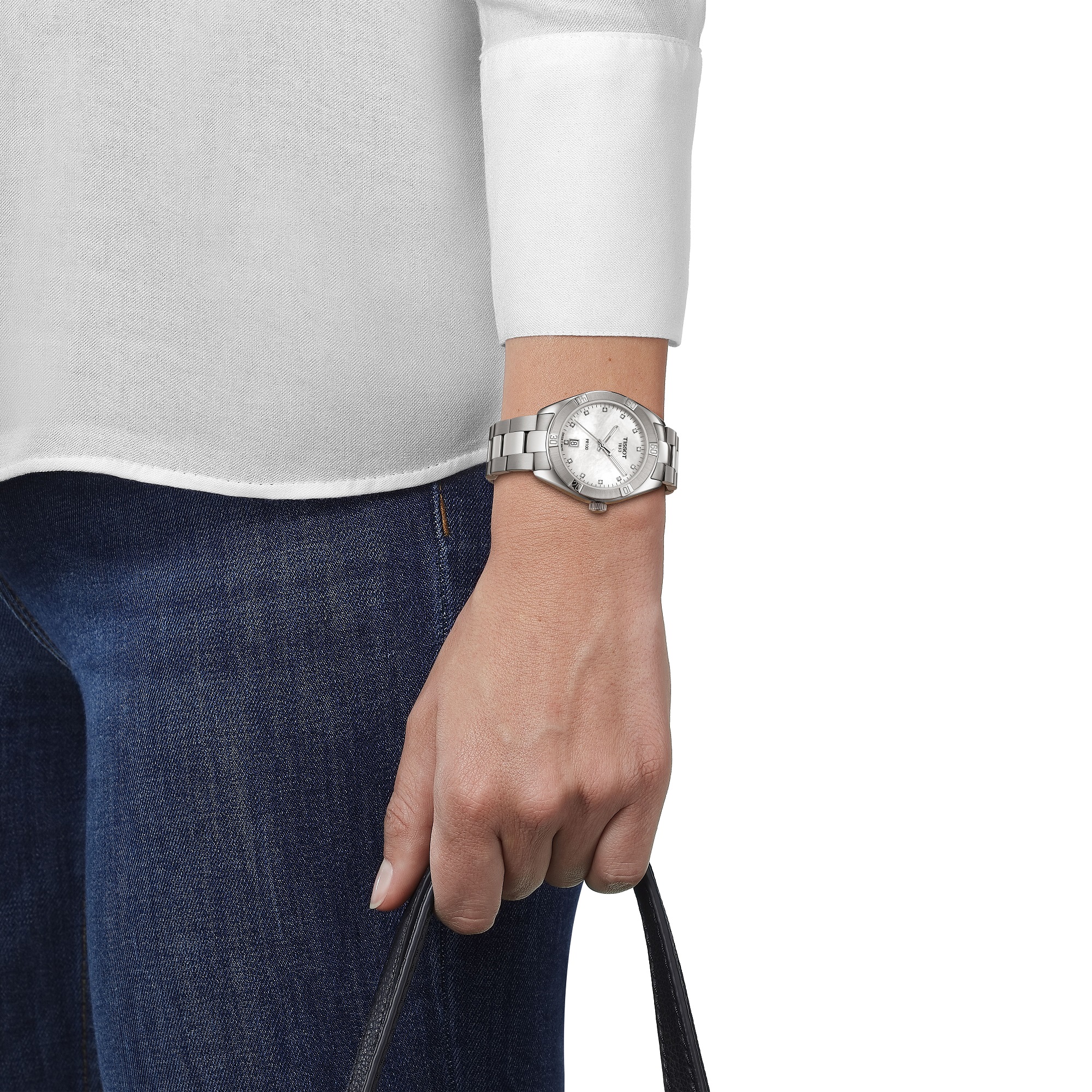 TISSOT PR 100 Sport Chic White Dial, 36mm