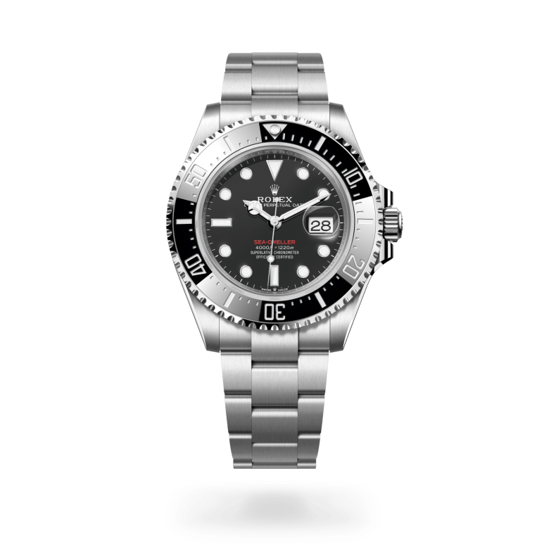 rolex sea-dweller in oystersteel, m126600-0002 - ben bridge