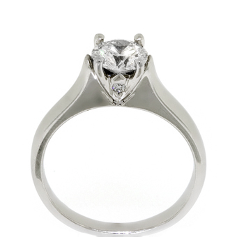 Ben Bridge Signature Diamond&trade; Solitaire Ring in Platinum, 3/4 ct.