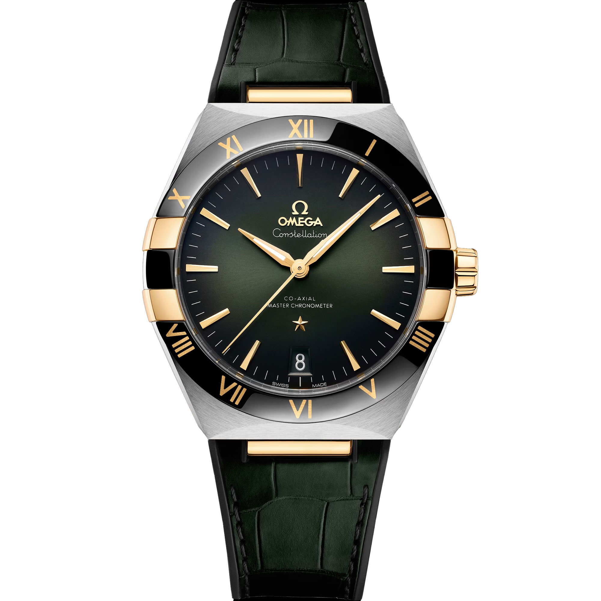 ? OMEGA Stainless Steel with Gold Constellation Watch Omega Constellation Full Bar Two-Tone 18k Gold Stainless  main image 4