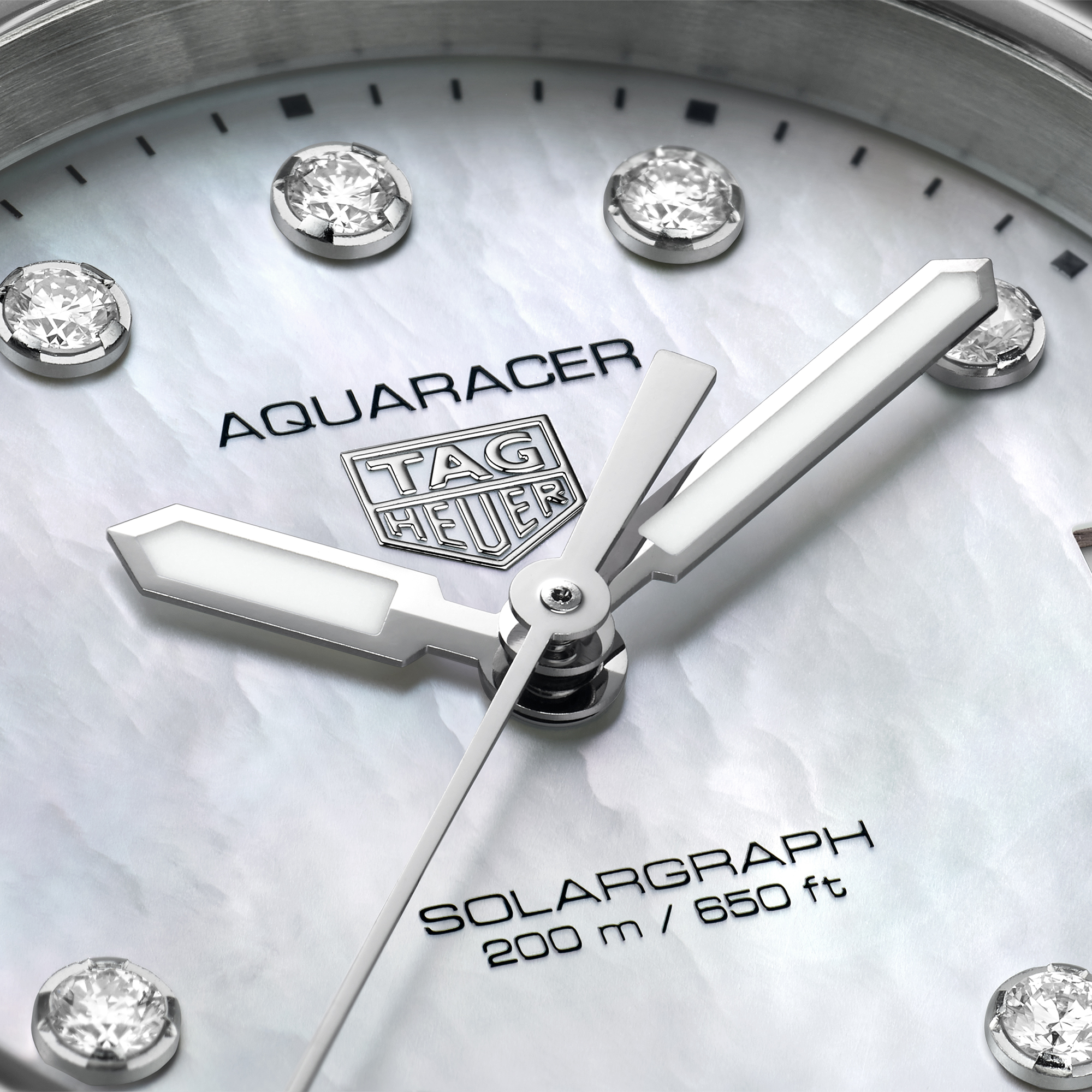 TAG Heuer Aquaracer Professional 200 Solargraph White Dial, 34mm