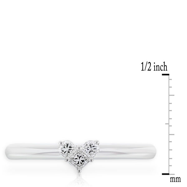 Heart Diamond Ring 14K
