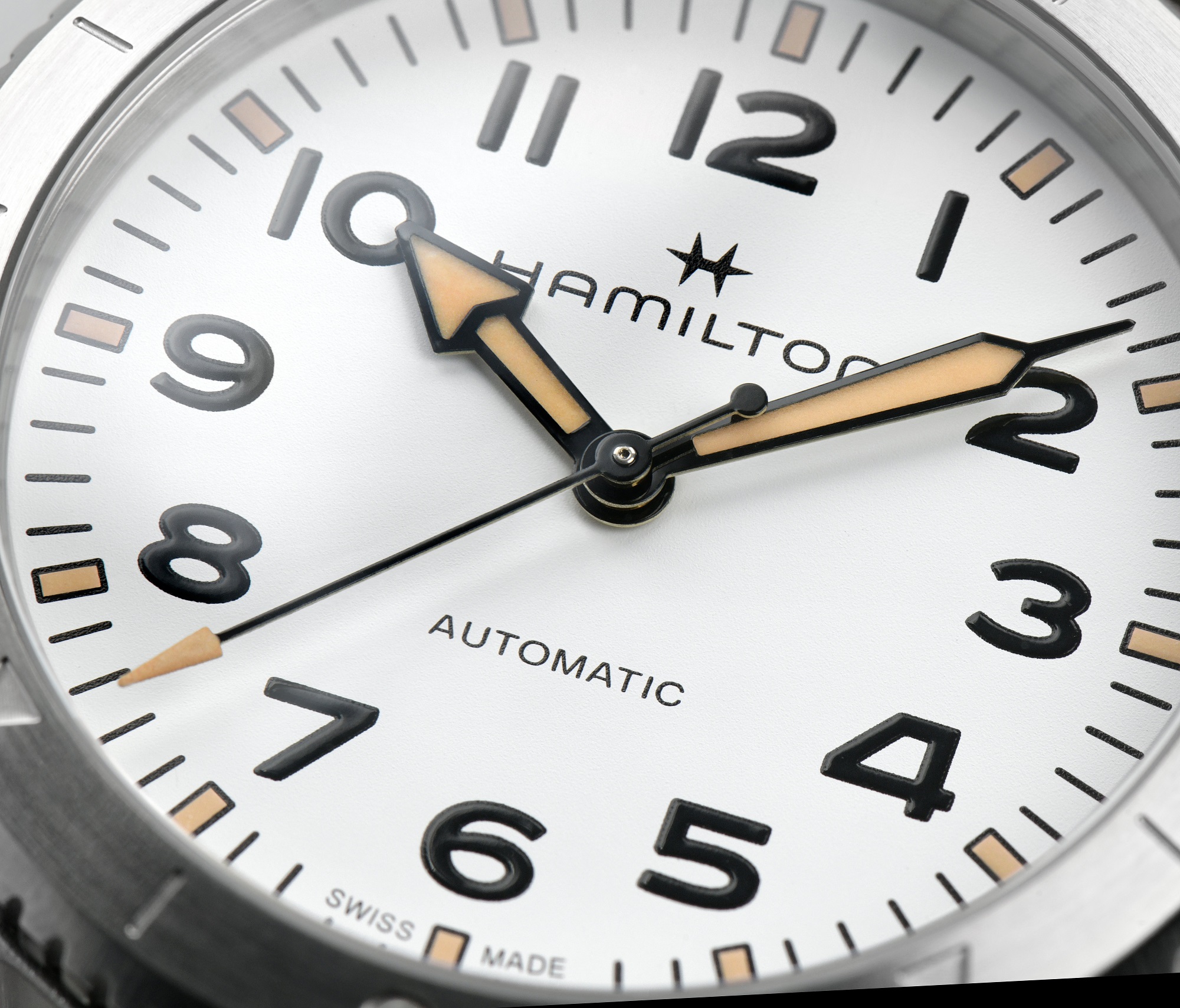 Hamilton Khaki Field Expedition Auto Watch White Dial, 37mm