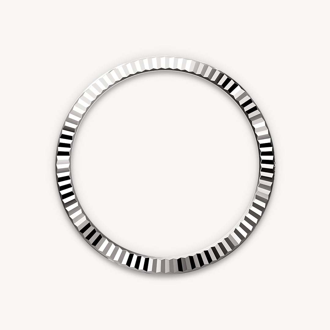 rolex day-date in 18 ct white gold, m228239-0033 - fluted bezel - ben bridge