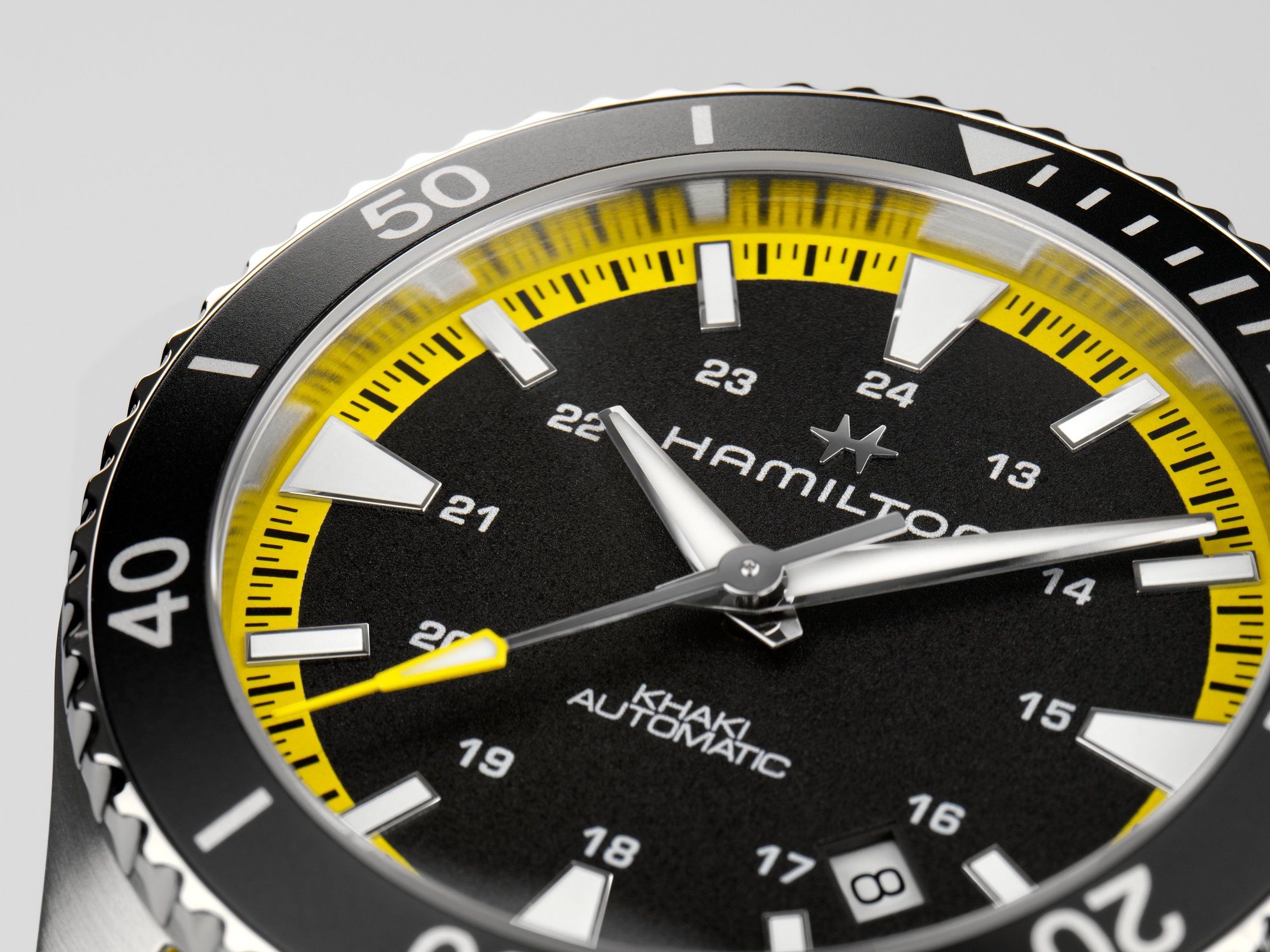 Hamilton Khaki Navy Scuba Auto Watch Black Dial, 40mm