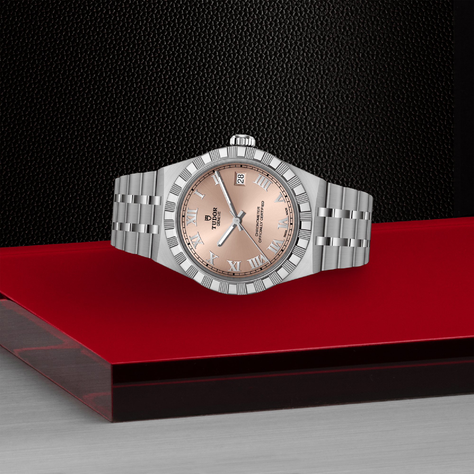 TUDOR Royal Salmon Dial Watch, 36mm