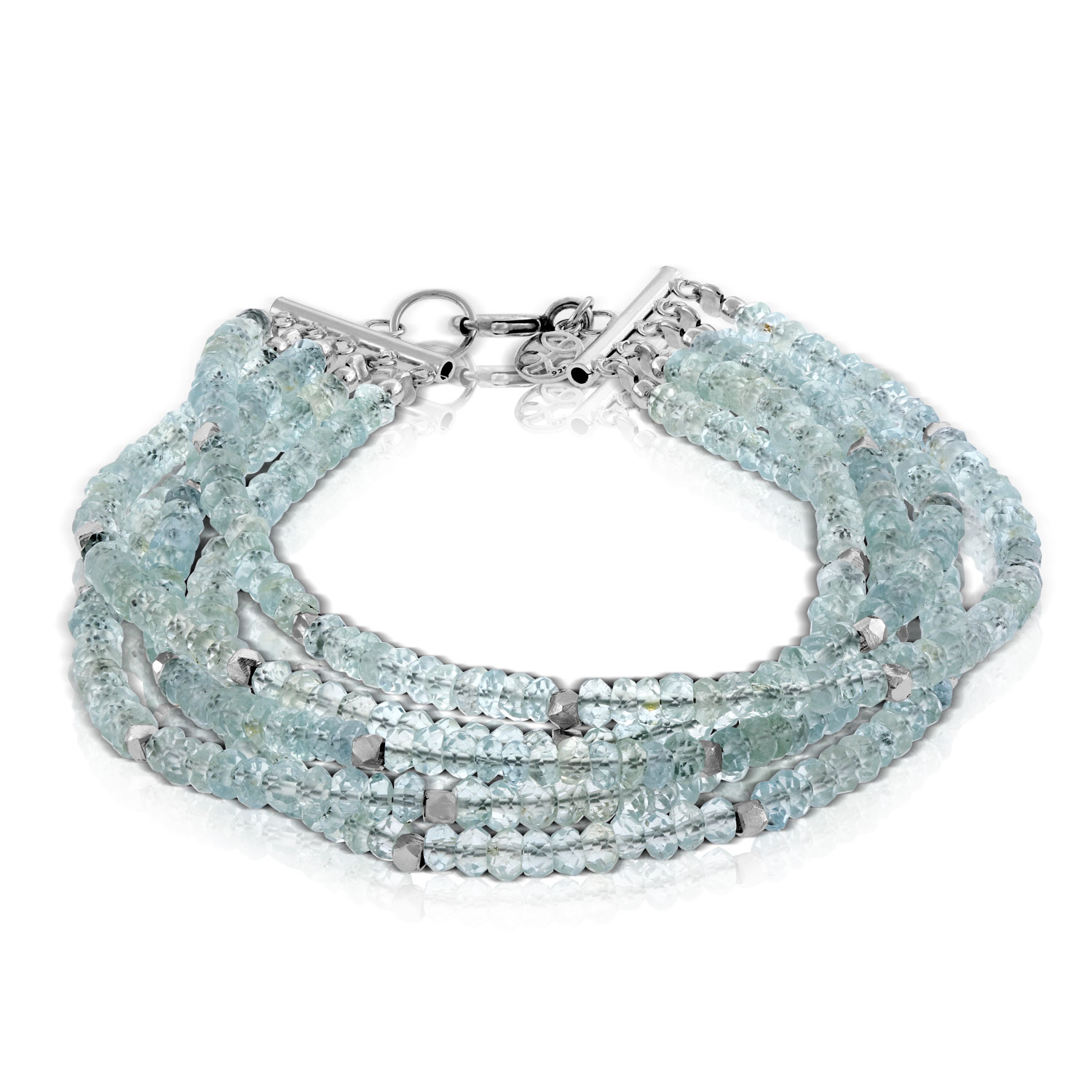 Lisa Bridge Multi-Strand Aquamarine Bracelet | Ben Bridge Jeweler