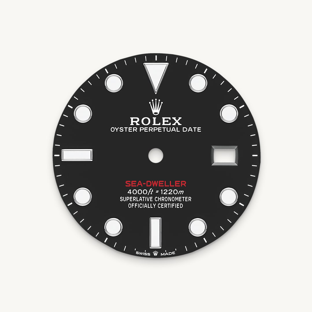 rolex sea-dweller in oystersteel, m126600-0002 - intense black dial - ben bridge