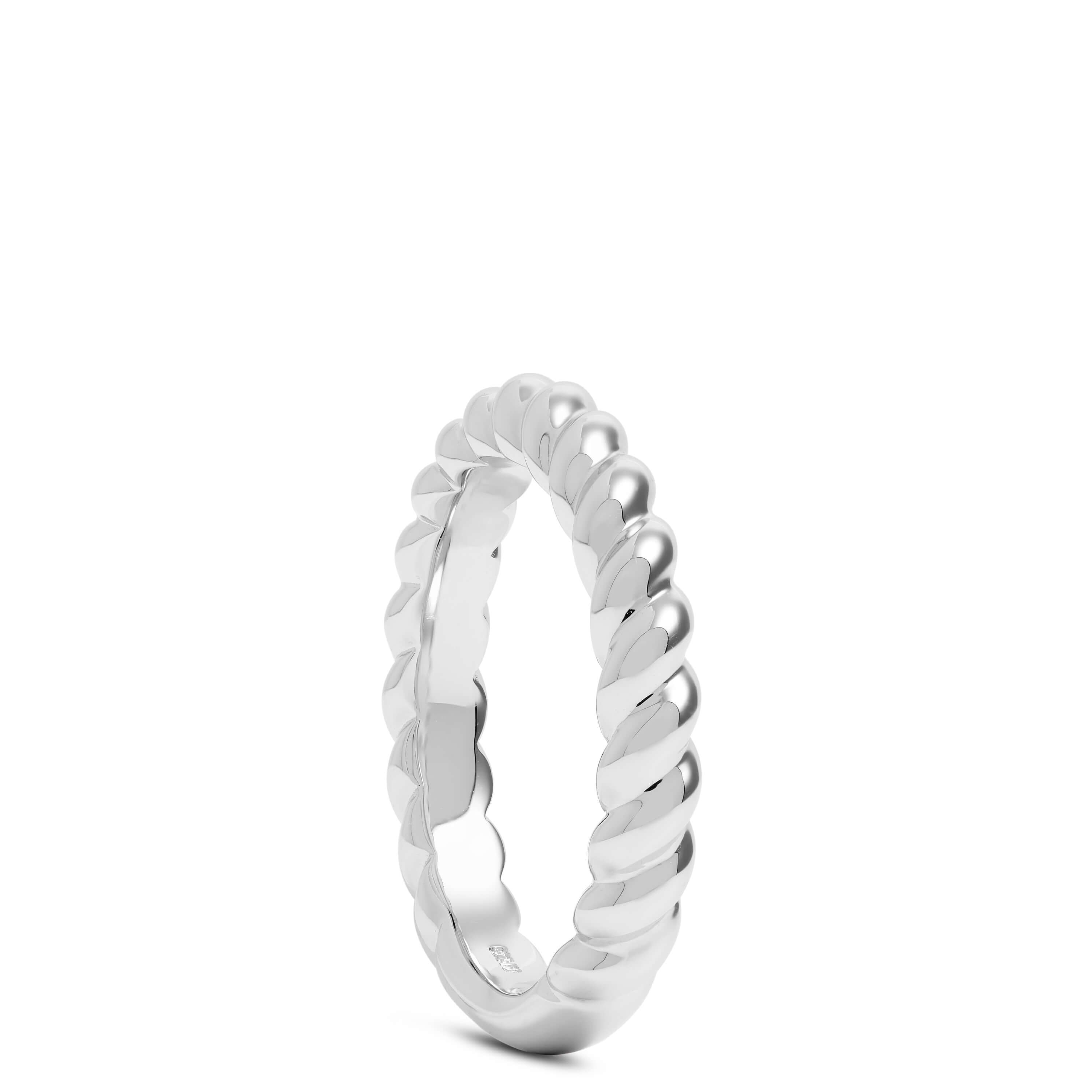 Twisted Band in Sterling Silver