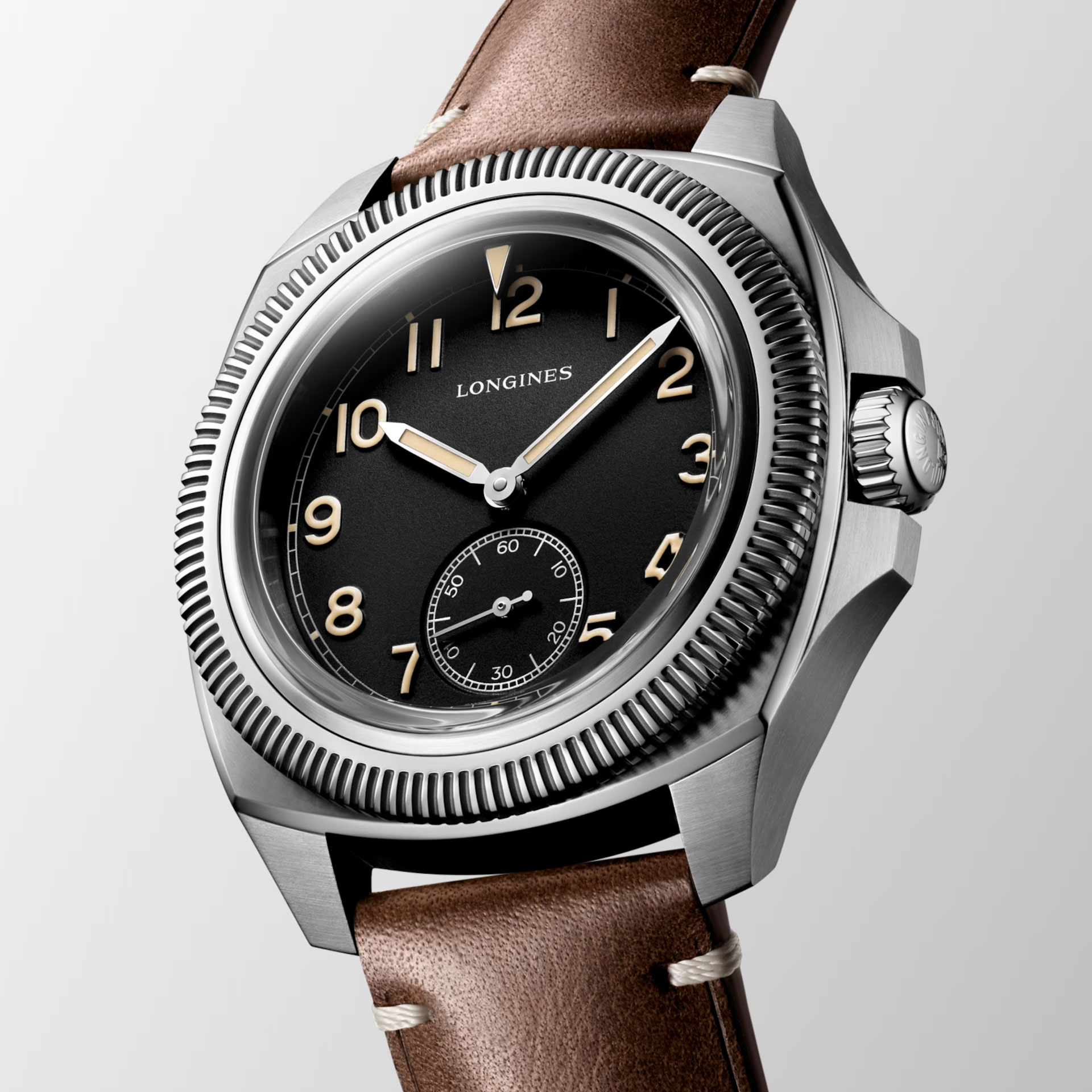 Longines Pilot Majetek Box Edition Watch Black Dial, 43mm