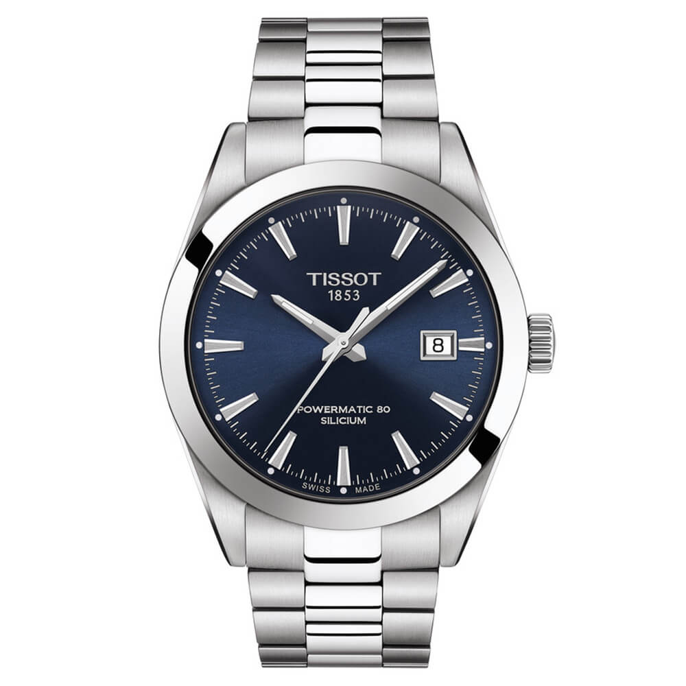 tissot silicium blue