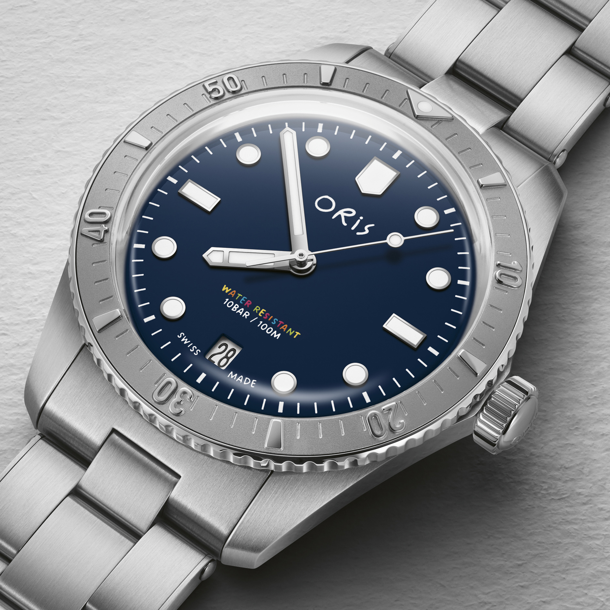 Oris Divers LFP Limited Edition Blue Dial Watch, 38mm