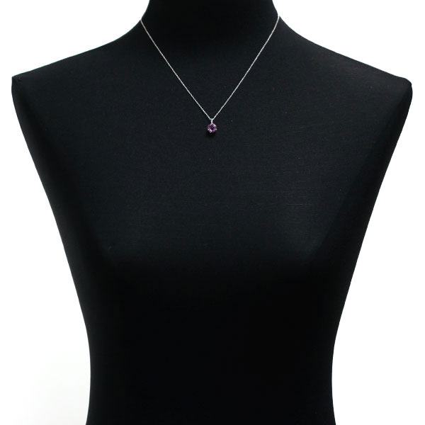 Amethyst Pendant 14K