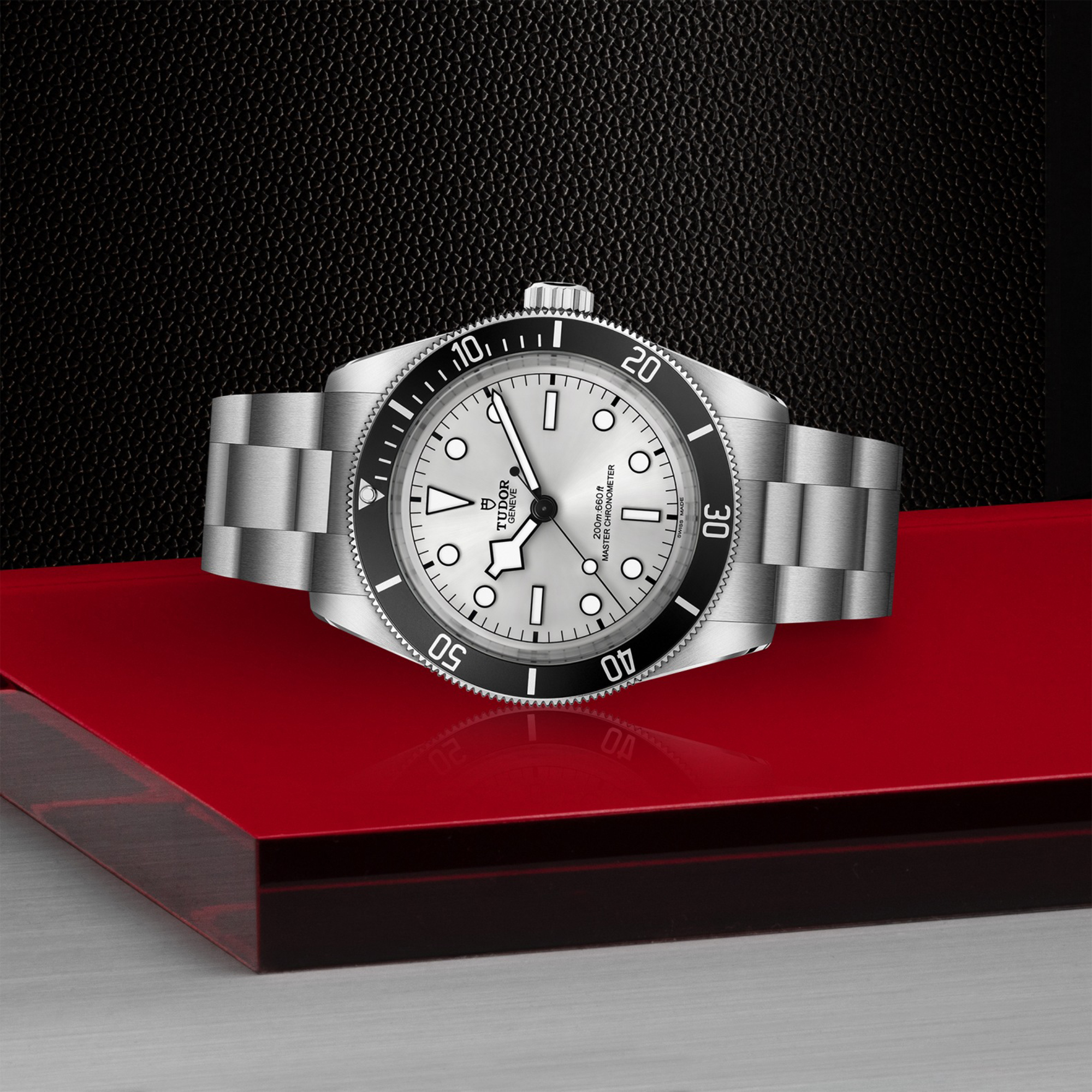 TUDOR Black Bay 68 Silver Dial Watch, 43mm
