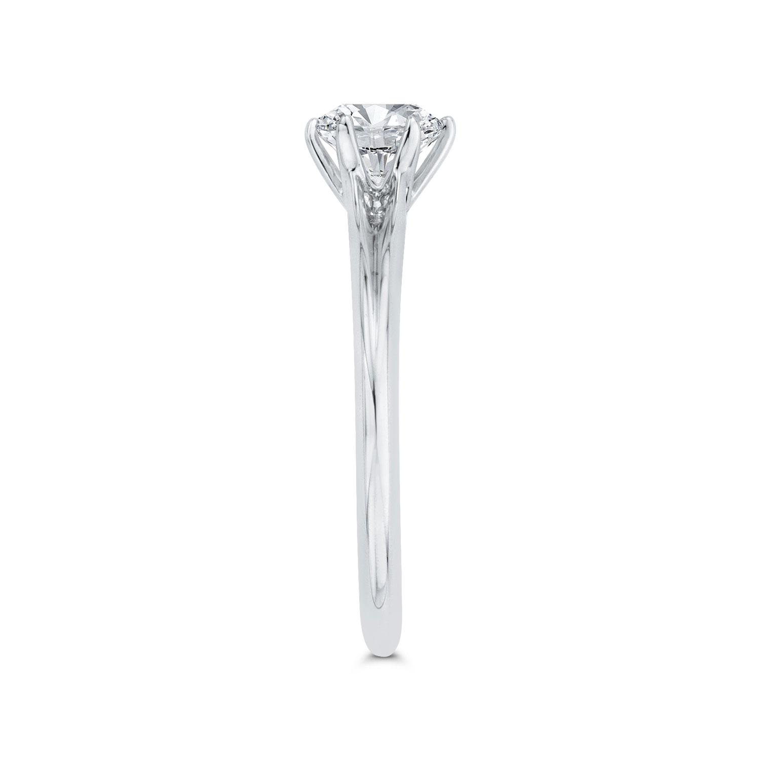Bella Ponte Engagement Ring Setting in Platinum - BX0051E-44L-.75 | Ben ...