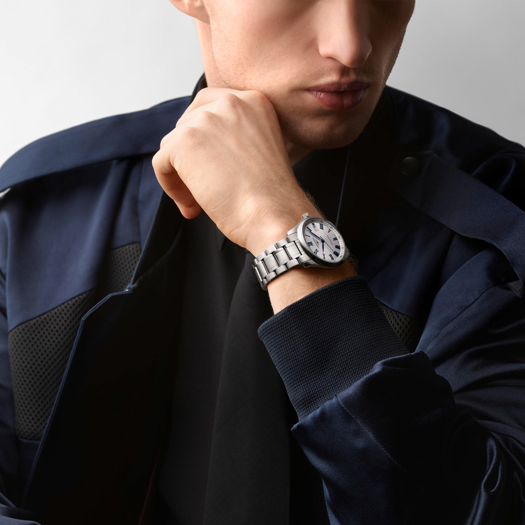 Longines Master Collection Silver Dial Watch, 40mm