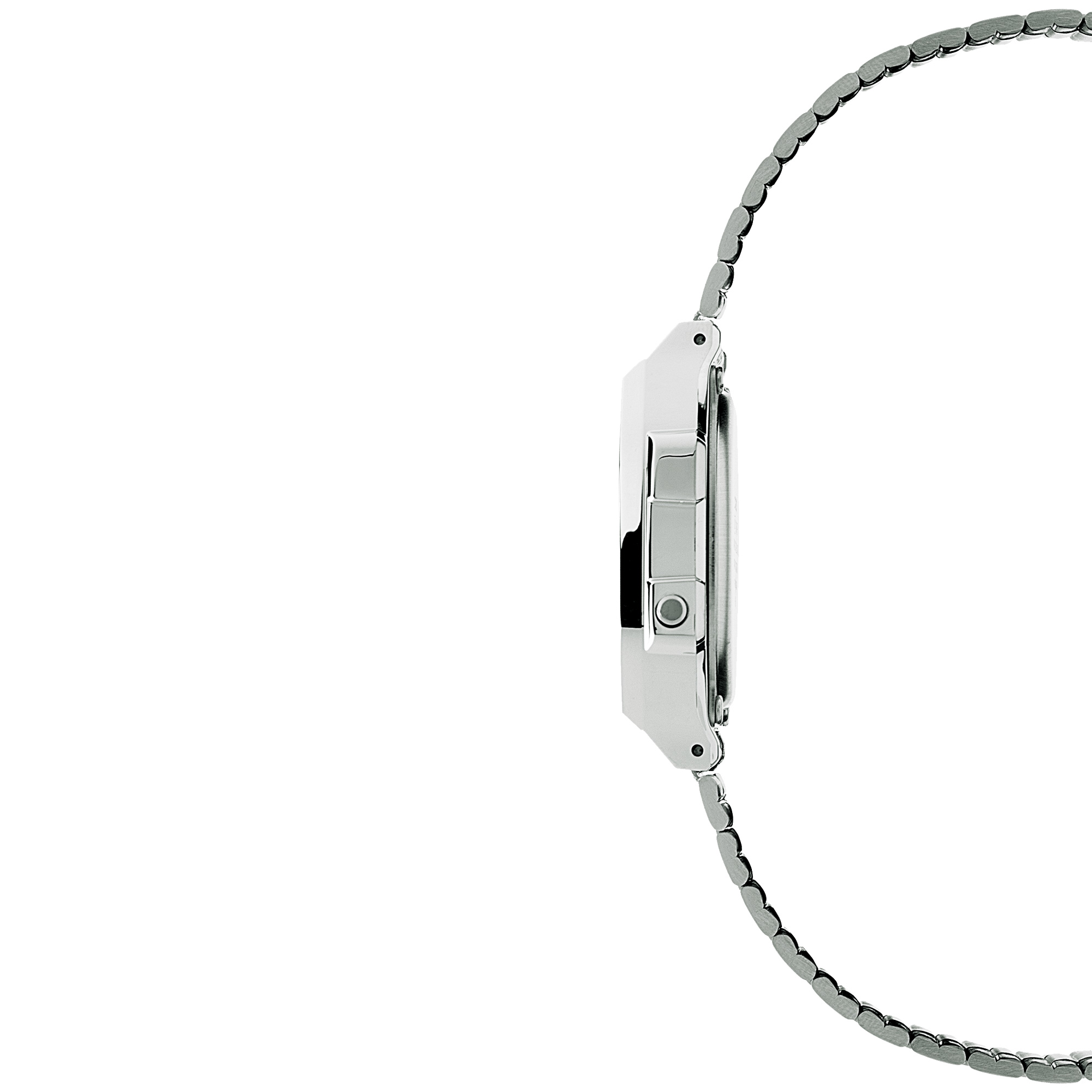Casio Vintage Gray Dial Watch, 38.6mm x 36.3mm