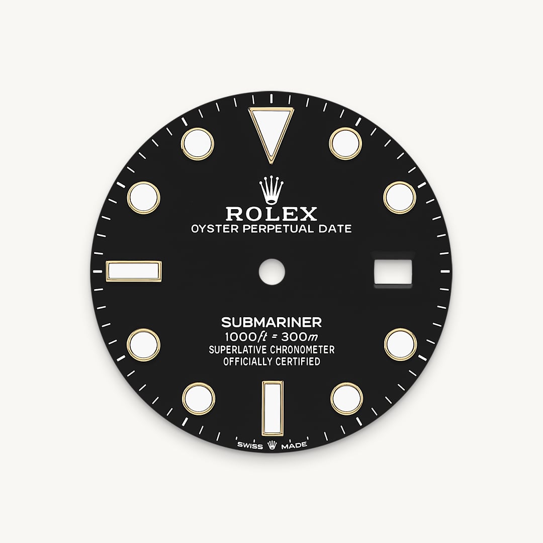 rolex submariner in 18 ct yellow gold, m126618ln-0002 - black dial - ben bridge