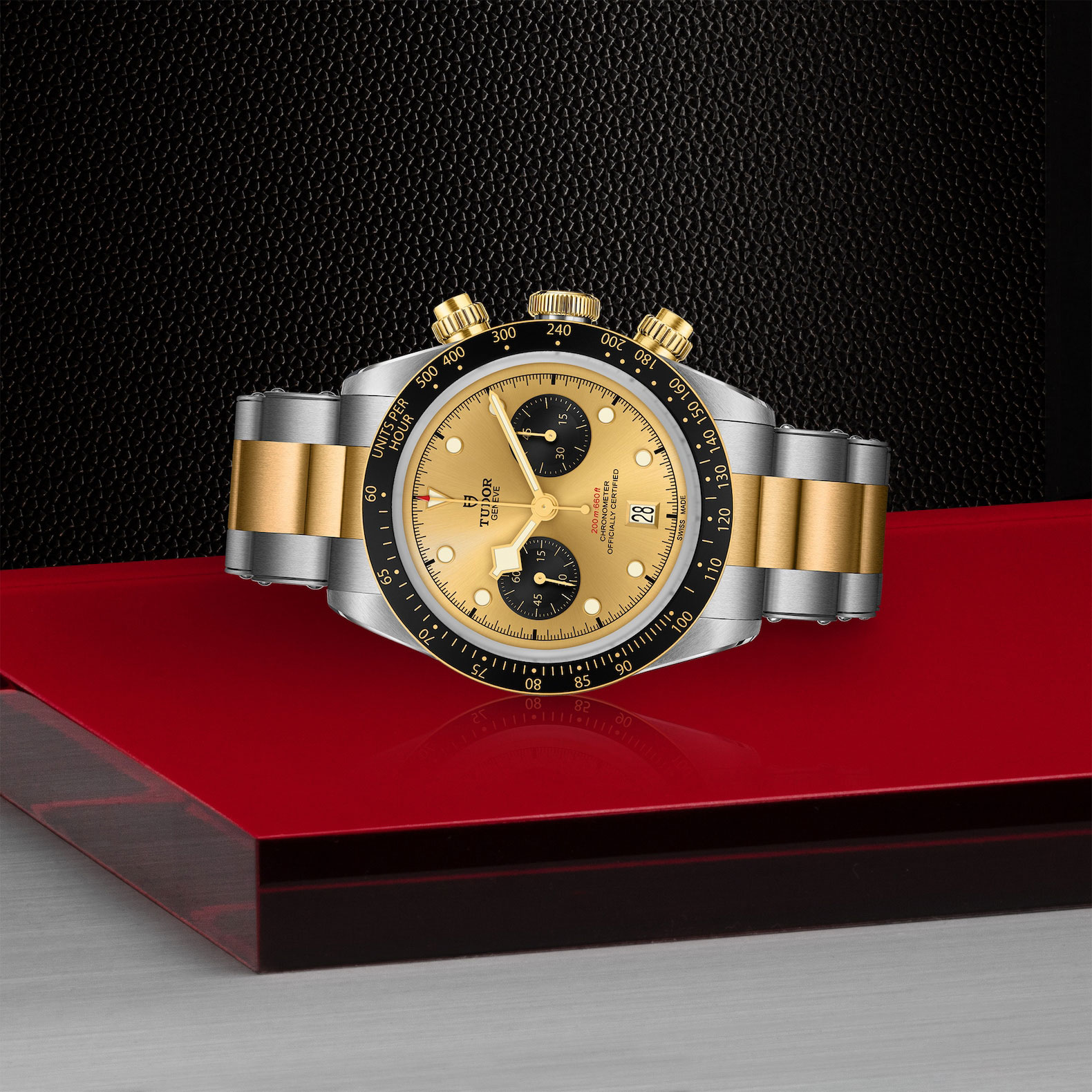 TUDOR Black Bay Chrono S&G Champagne Dial Watch, 41mm