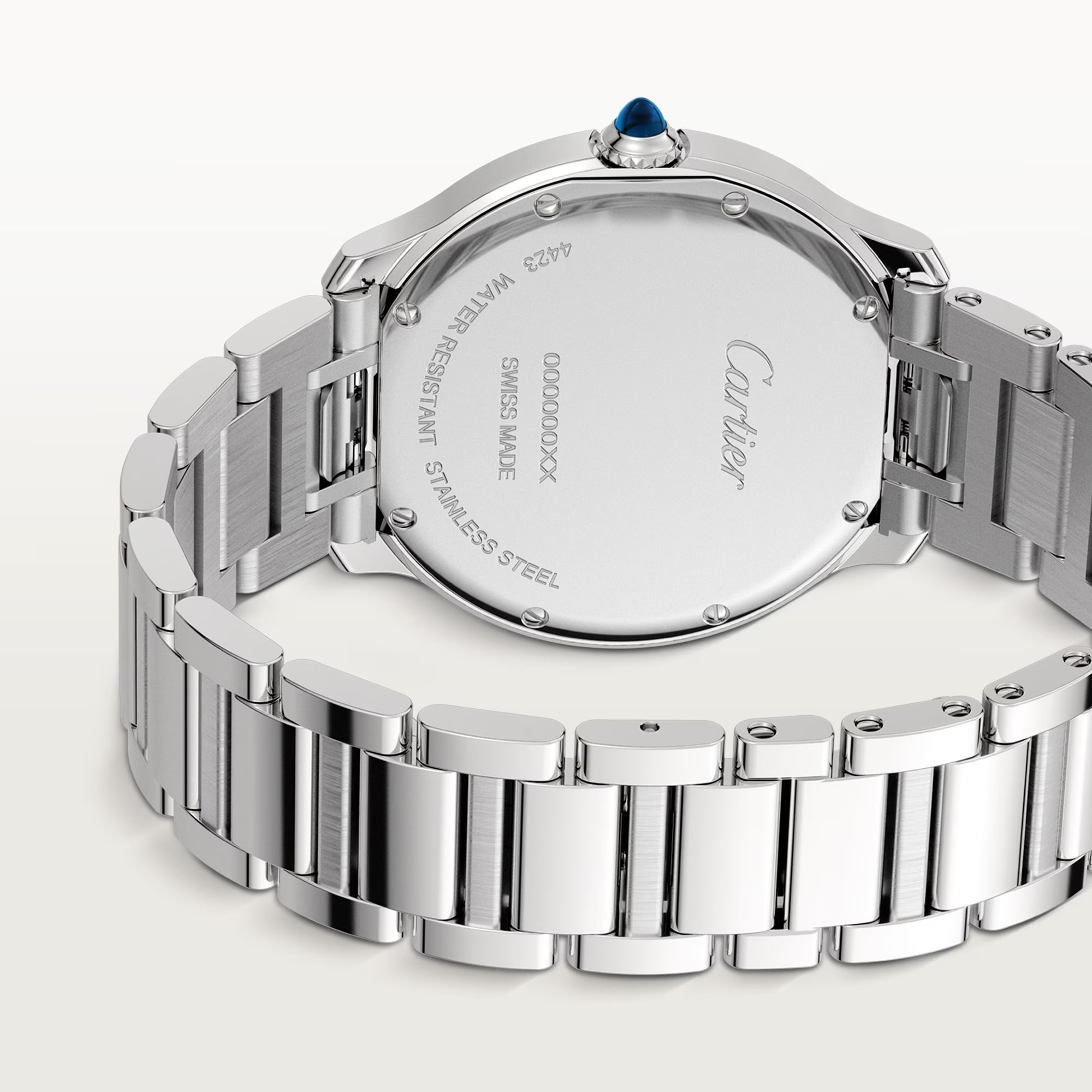 Pre-Owned Cartier Ronde Must Silver Dial Watch, 36mm