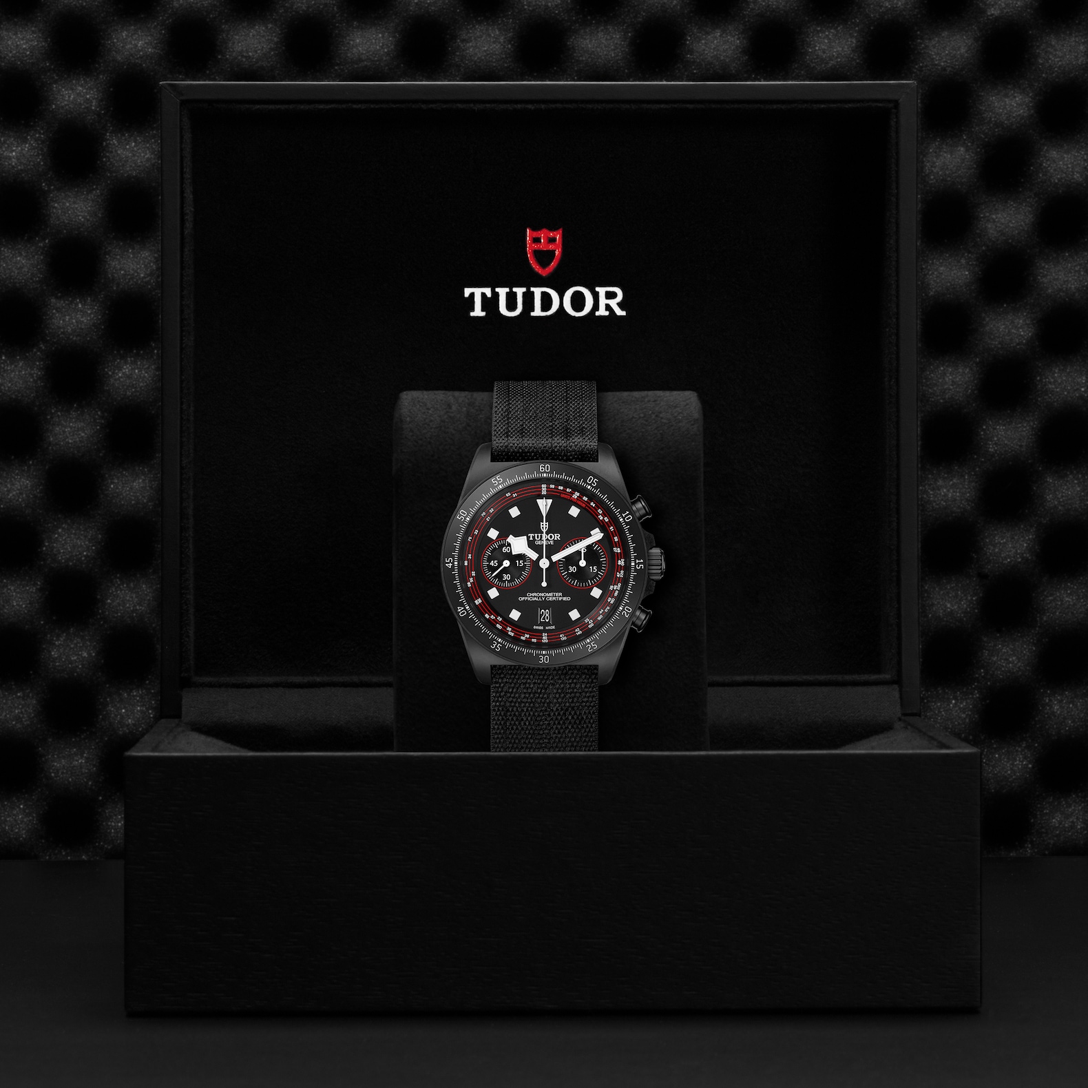 TUDOR Pelagos FXD Chrono Black Dial Watch, 43mm