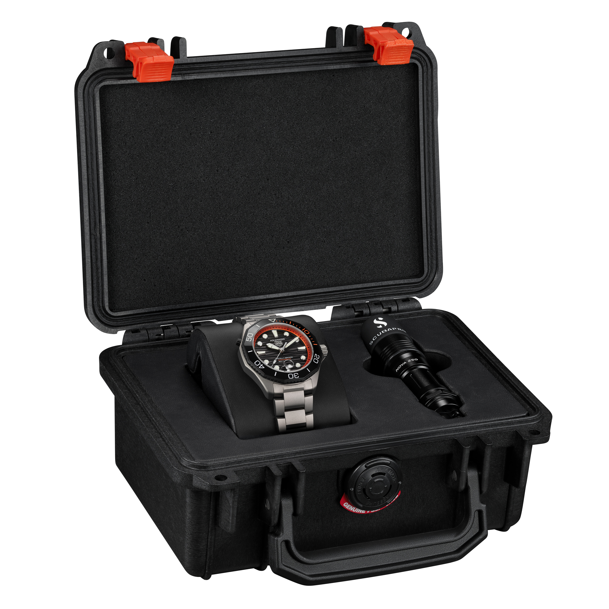 TAG Heuer Aquaracer Professional 500 Date Black Dial Watch, 42mm