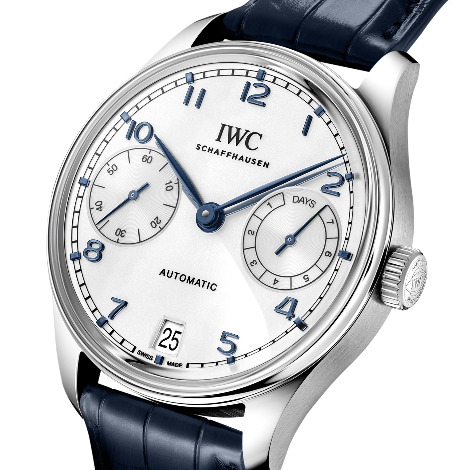 IWC Portugieser Automatic 42 Silver Dial Watch, 42.4mm
