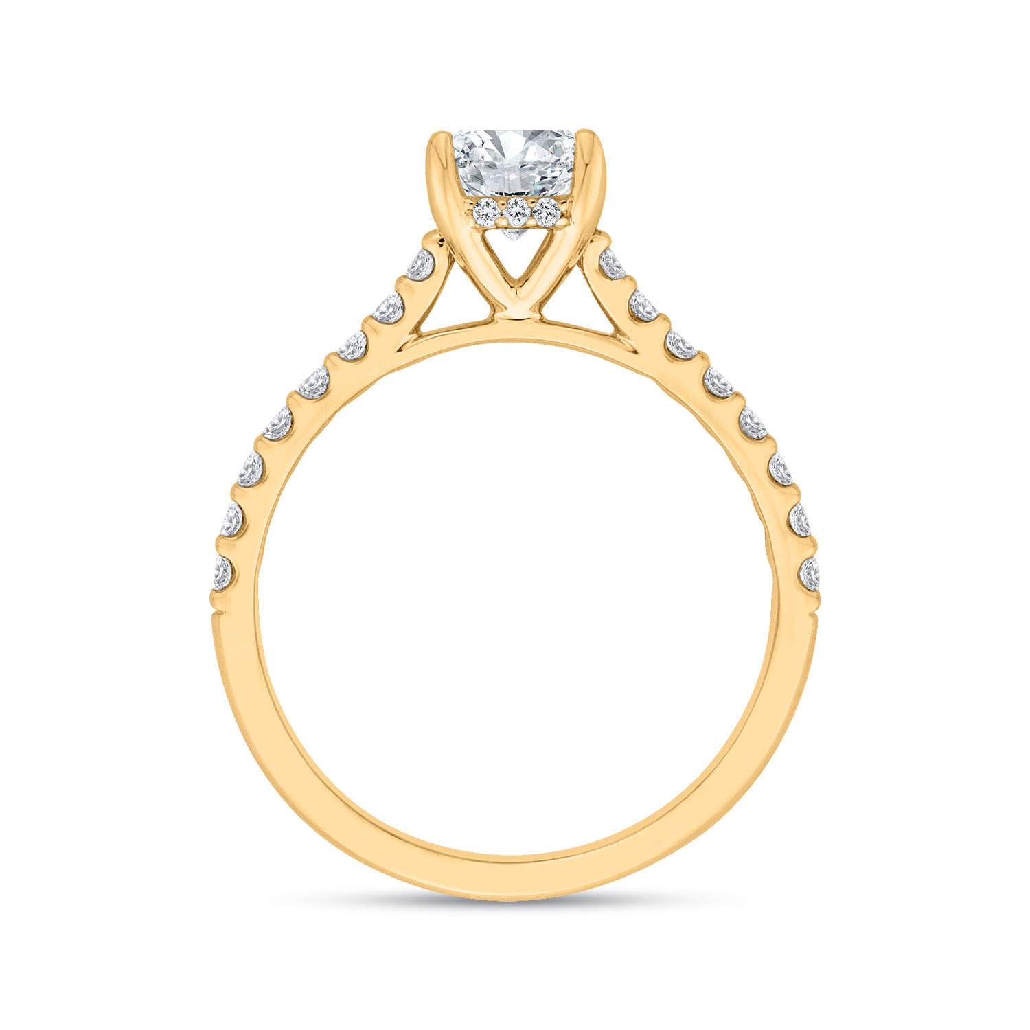 Bella Ponte Engagement Ring Setting 14K