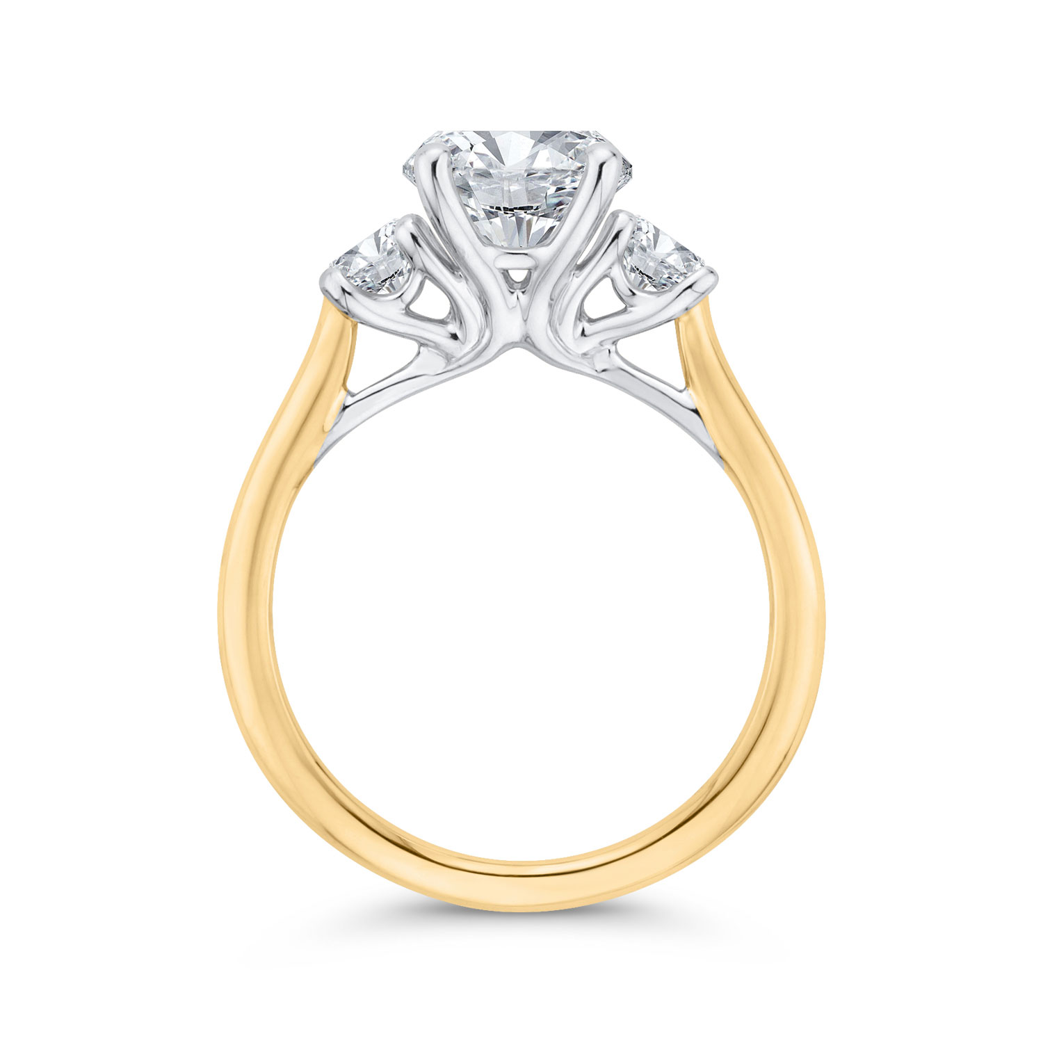 Bella Ponte Engagement Ring Setting 14K