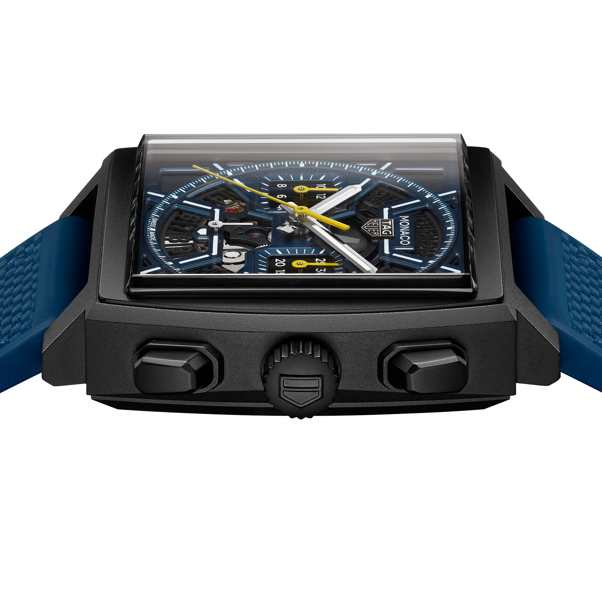 TAG Heuer Monaco Chronograph Blue Dial Watch, 39mm