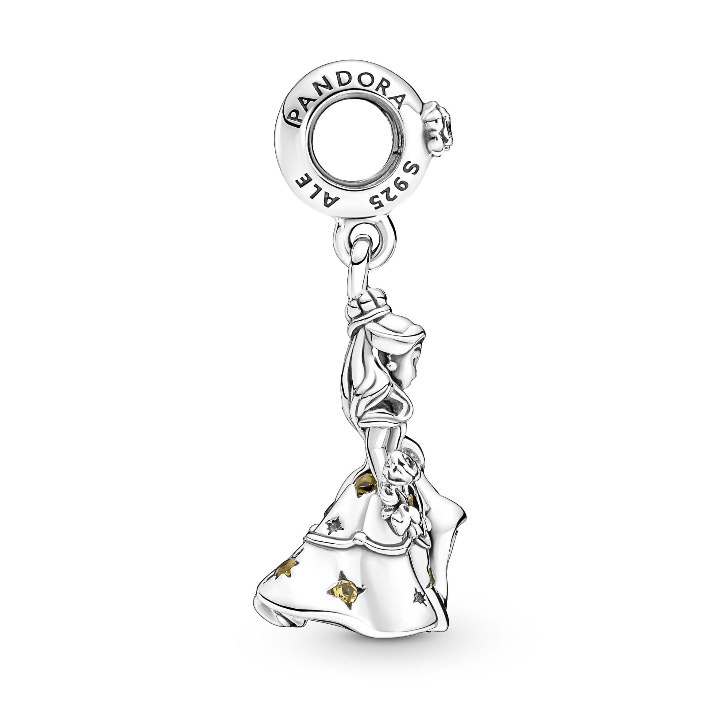 Pandora Disney Beauty the Beast Dancing Belle Dangle Charm