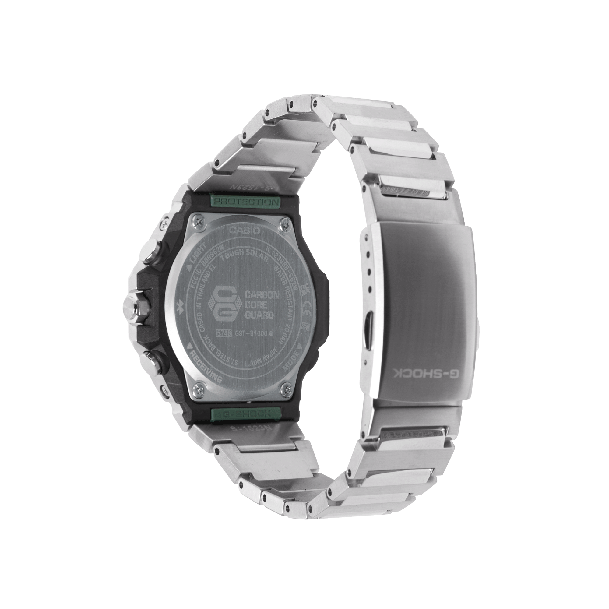 G-Shock G-Steel Series Green Dial Watch, 44.2mm