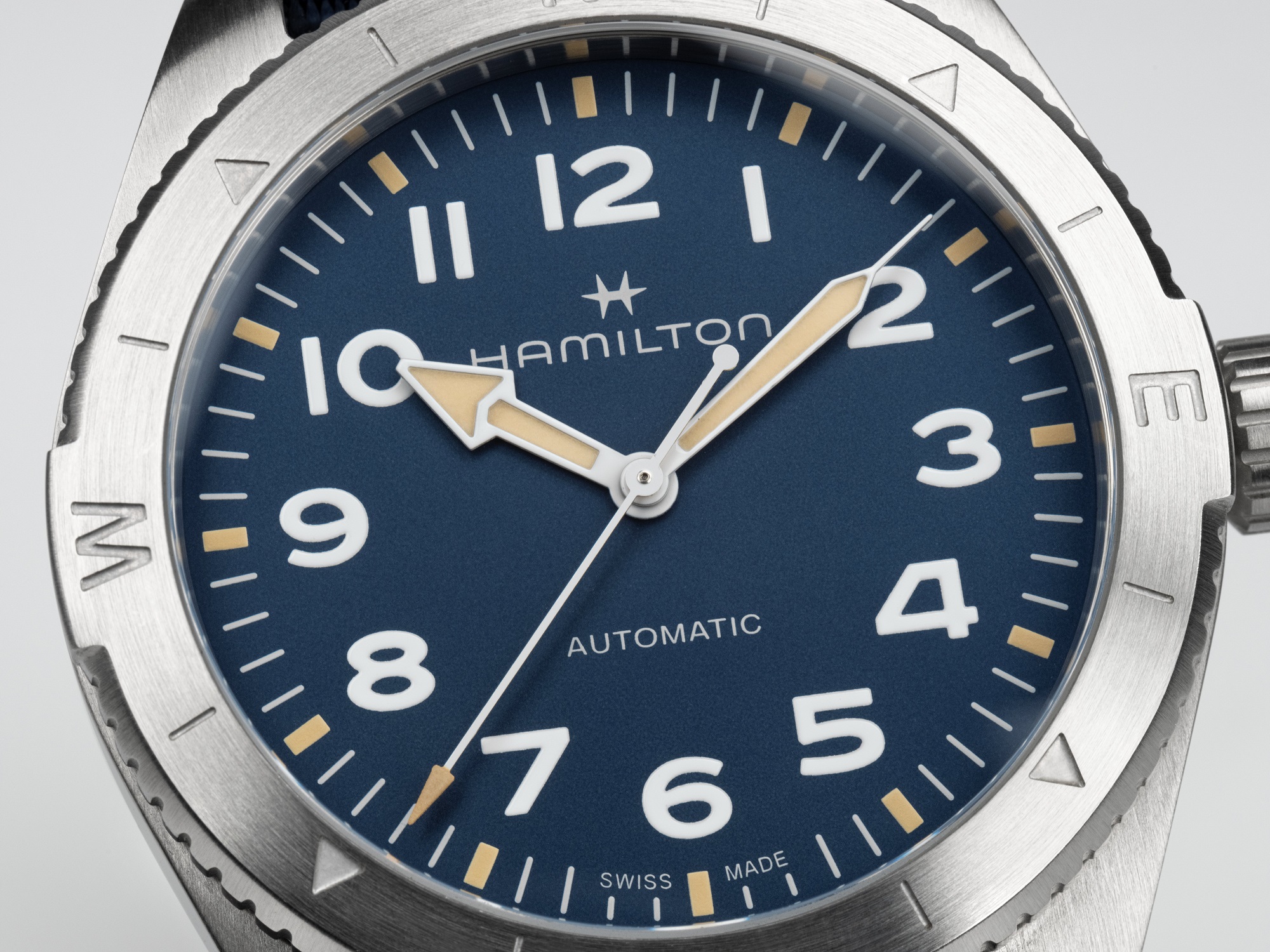 Hamilton Khaki Field Expedition Auto Watch Blue Dial, 41mm