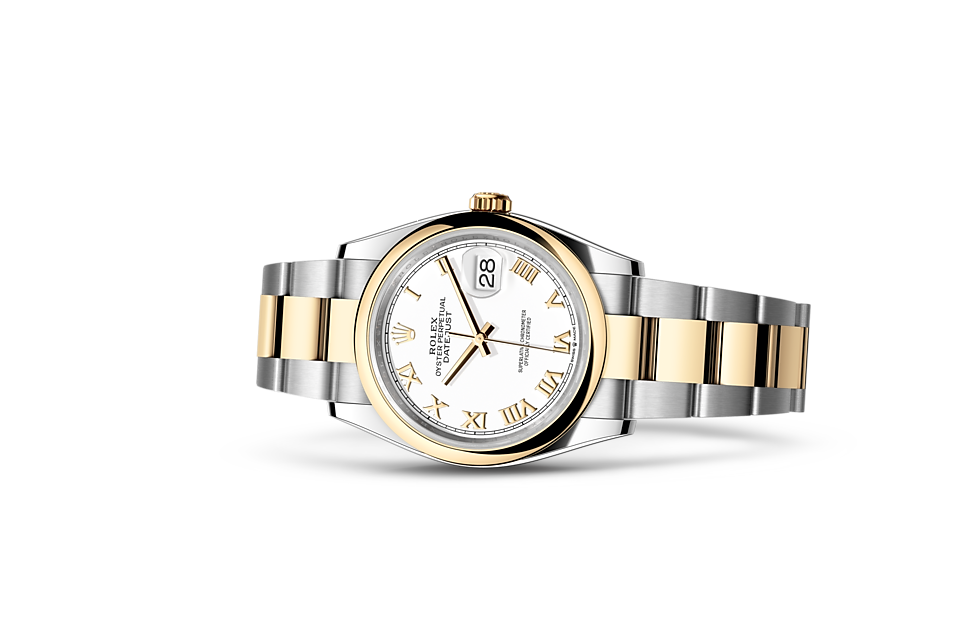 Rolex Datejust 36 Datejust Oyster, 36 mm, Oystersteel and yellow gold - M126203-0030 at Ben Bridge