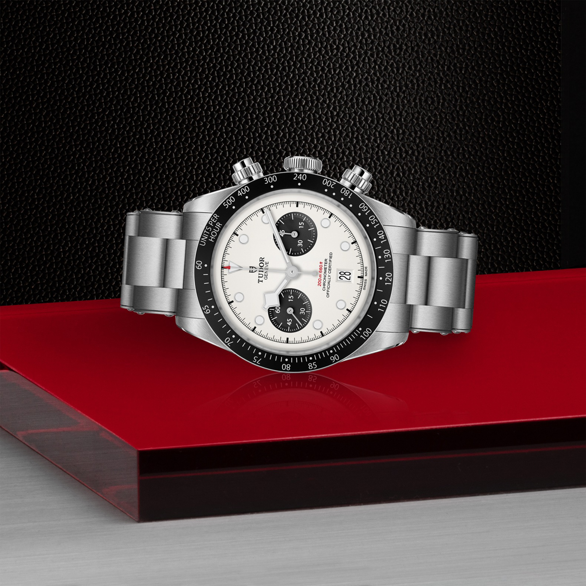 TUDOR Black Bay Chrono Opaline Dial Watch, 41mm