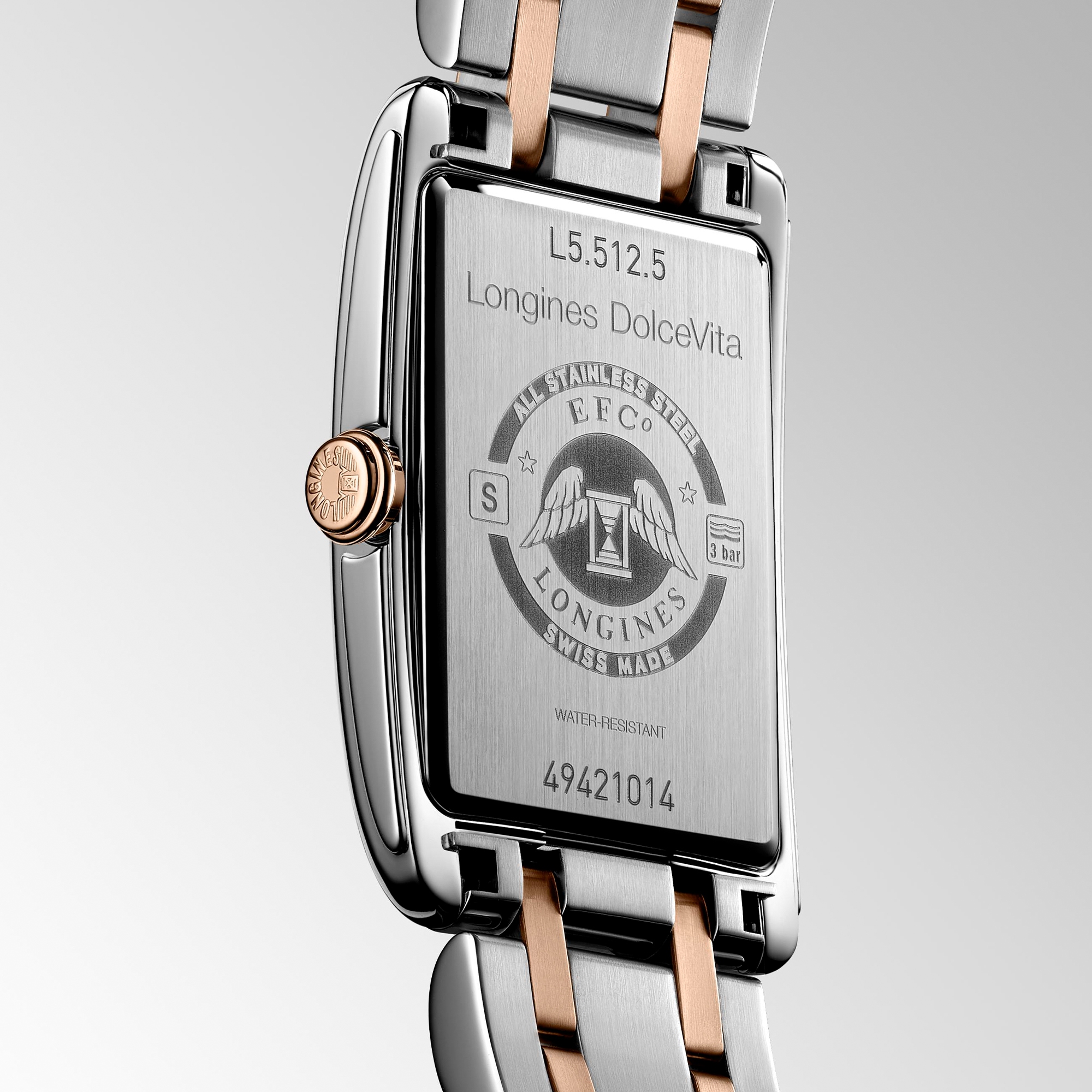 Longines DolceVita Quartz White Dial Watch, 23mm