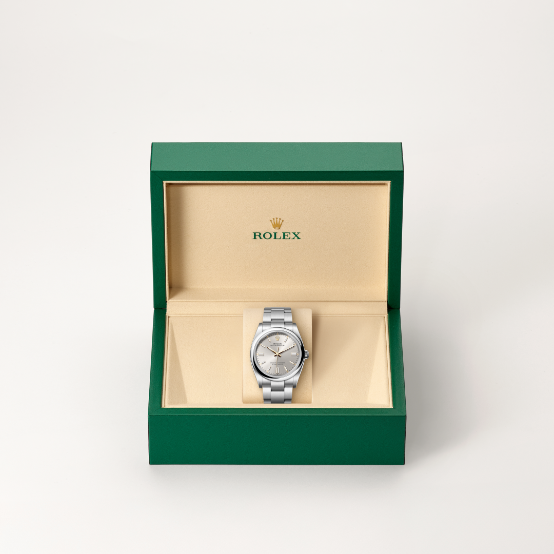 rolex oyster perpetual in oystersteel, m126000-0001 - in rolex box - ben bridge