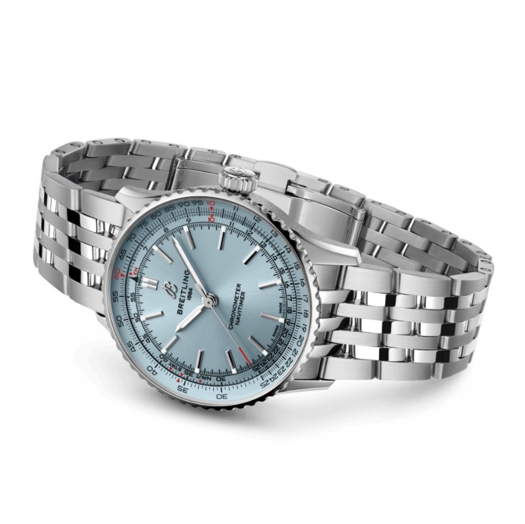 Breitling Navitimer Versatile Automatic Ice Blue Dial Watch, 41mm