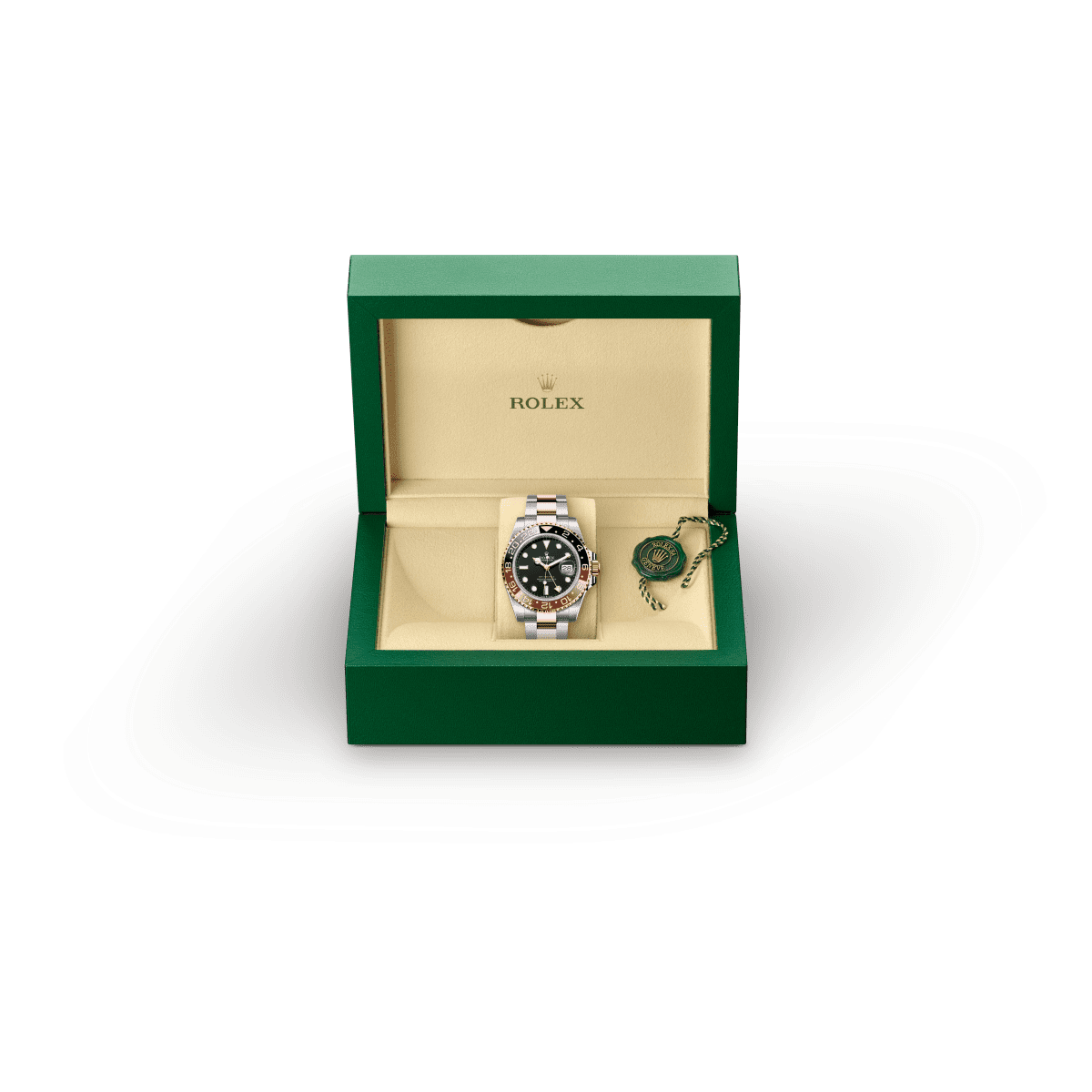 rolex gmt-master ii in everose rolesor - combination of
oystersteel and everose gold, m126711chnr-0002 - ben bridge