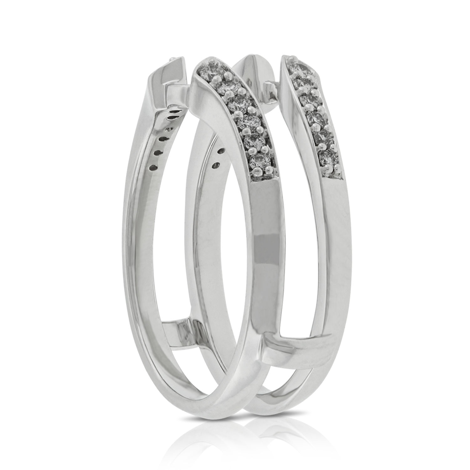 Diamond Ring Guard 14K, 1/4 ctw.