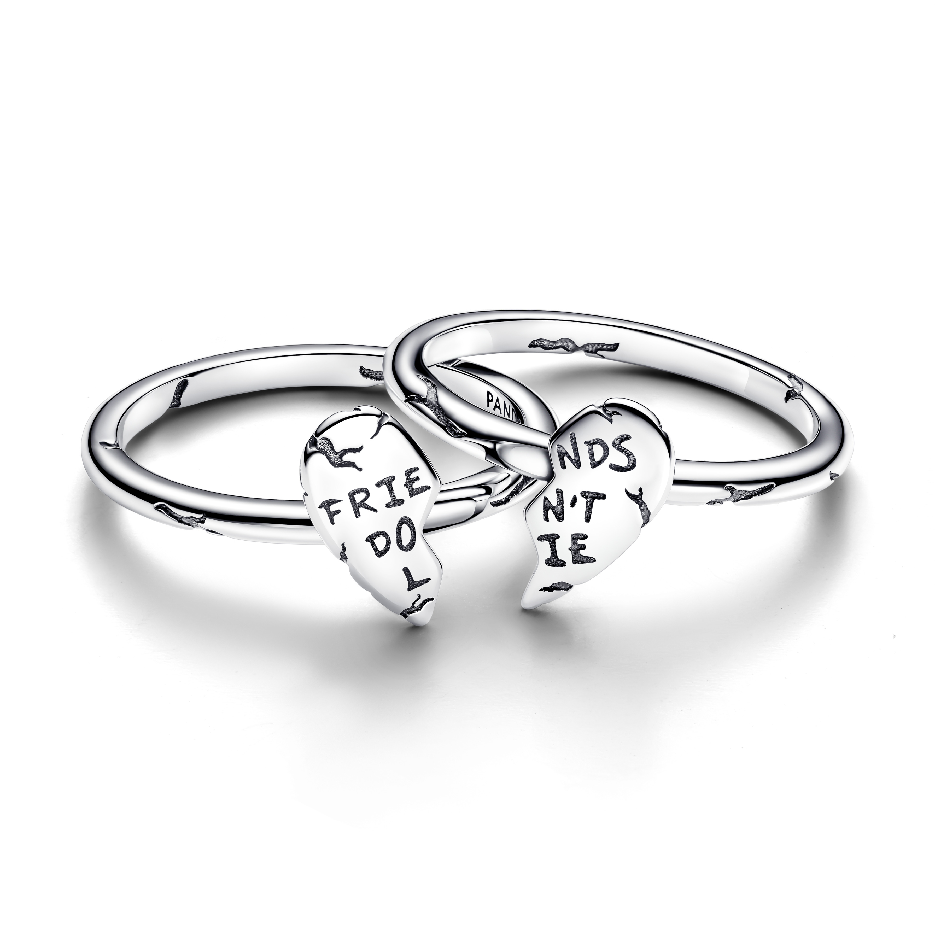 Best Friend Silver Friendship Rings Uk Boy And Girl Ring For