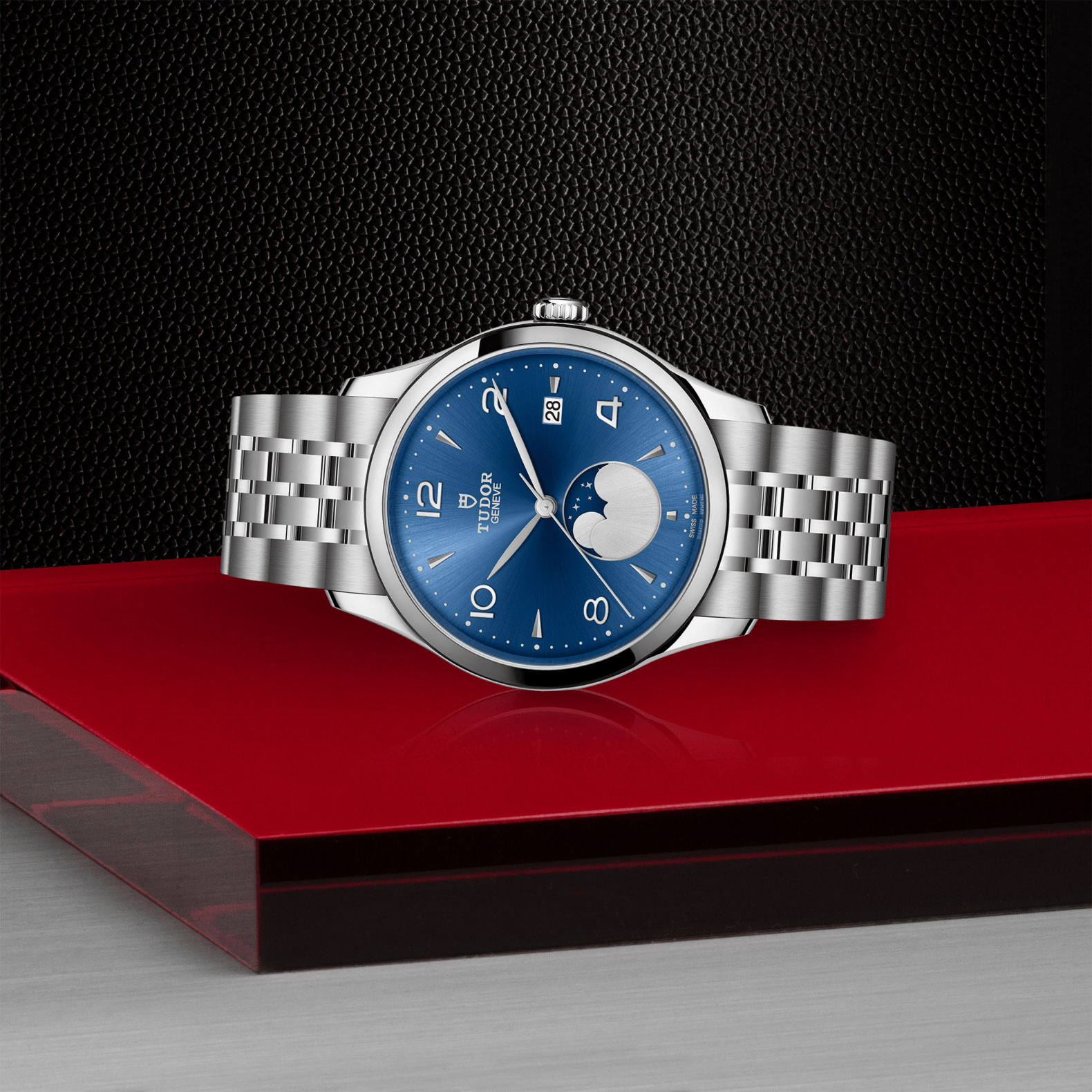 TUDOR 1926 Luna Blue Dial Watch, 39mm