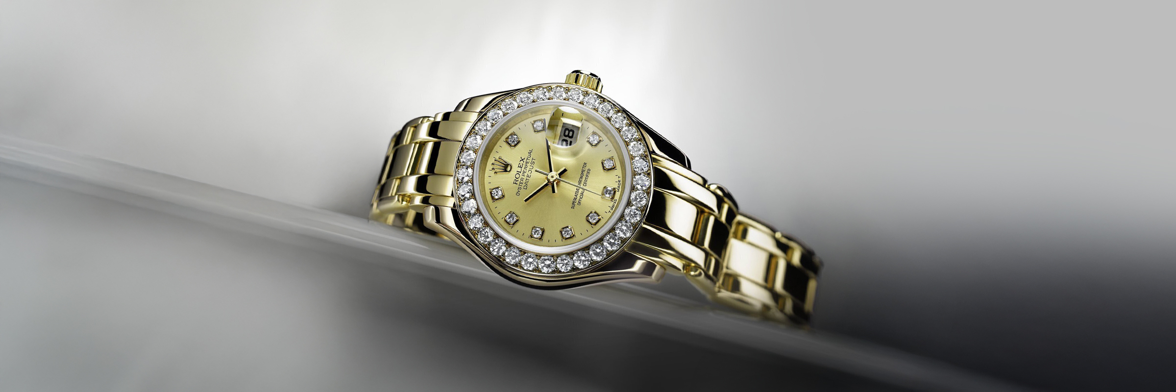 The Pearlmaster, synonymous with elegance and finesse.
