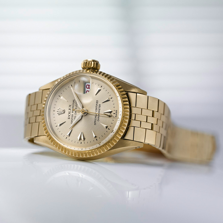 The Lady-Datejust, Rolex&rsquo;s classic feminine watch par excellence.