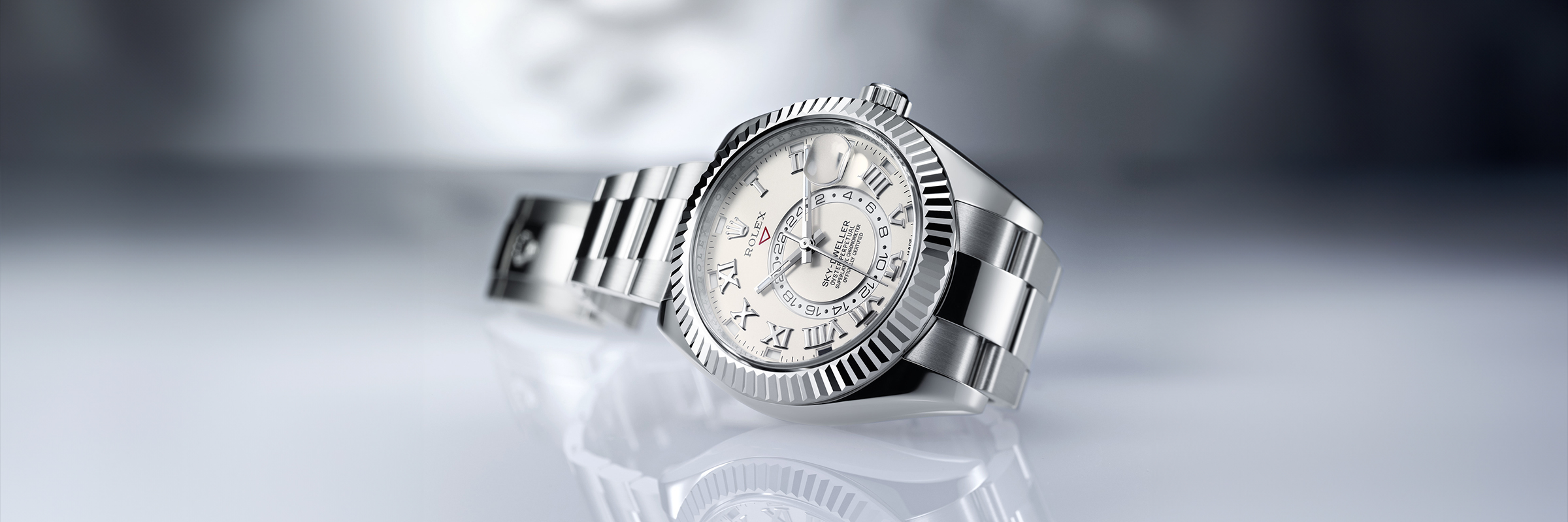 The Sky‑Dweller, designed for those constantly travelling the globe.