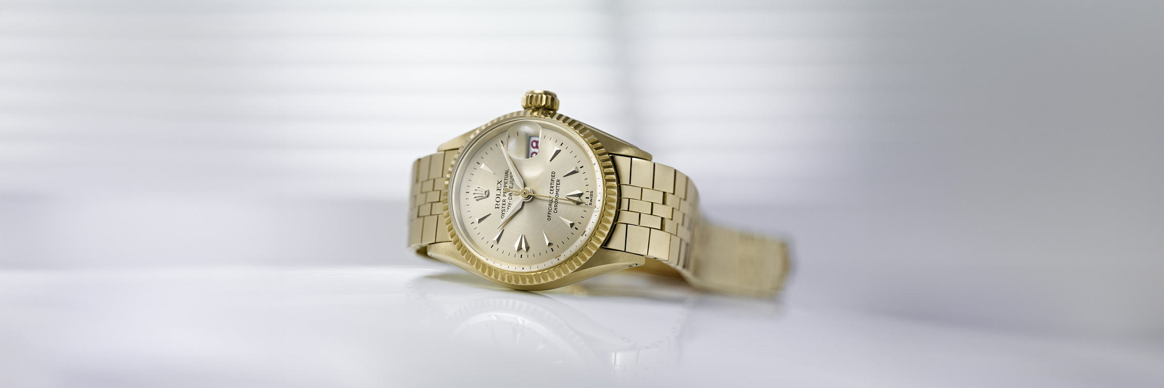 The Lady-Datejust, Rolex&rsquo;s classic feminine watch par excellence.