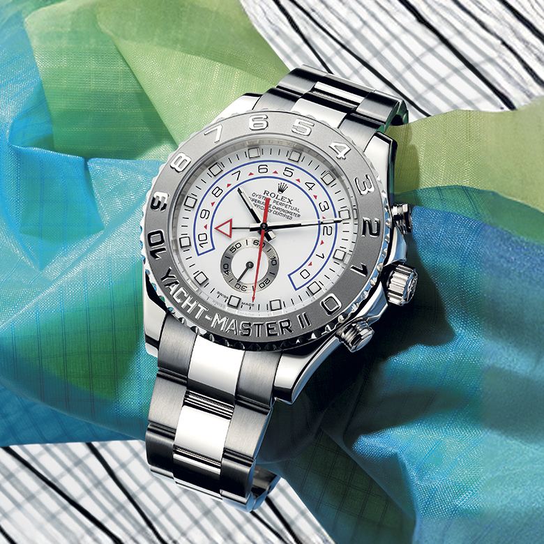 The Yacht-Master II, a unique regatta chronograph.