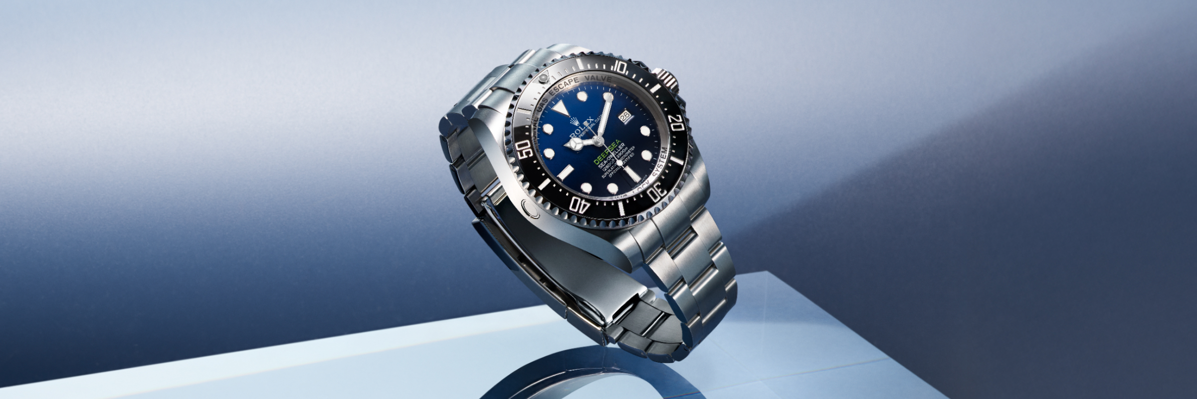 The Rolex Deepsea, an ultra-resistant professional diving watch.